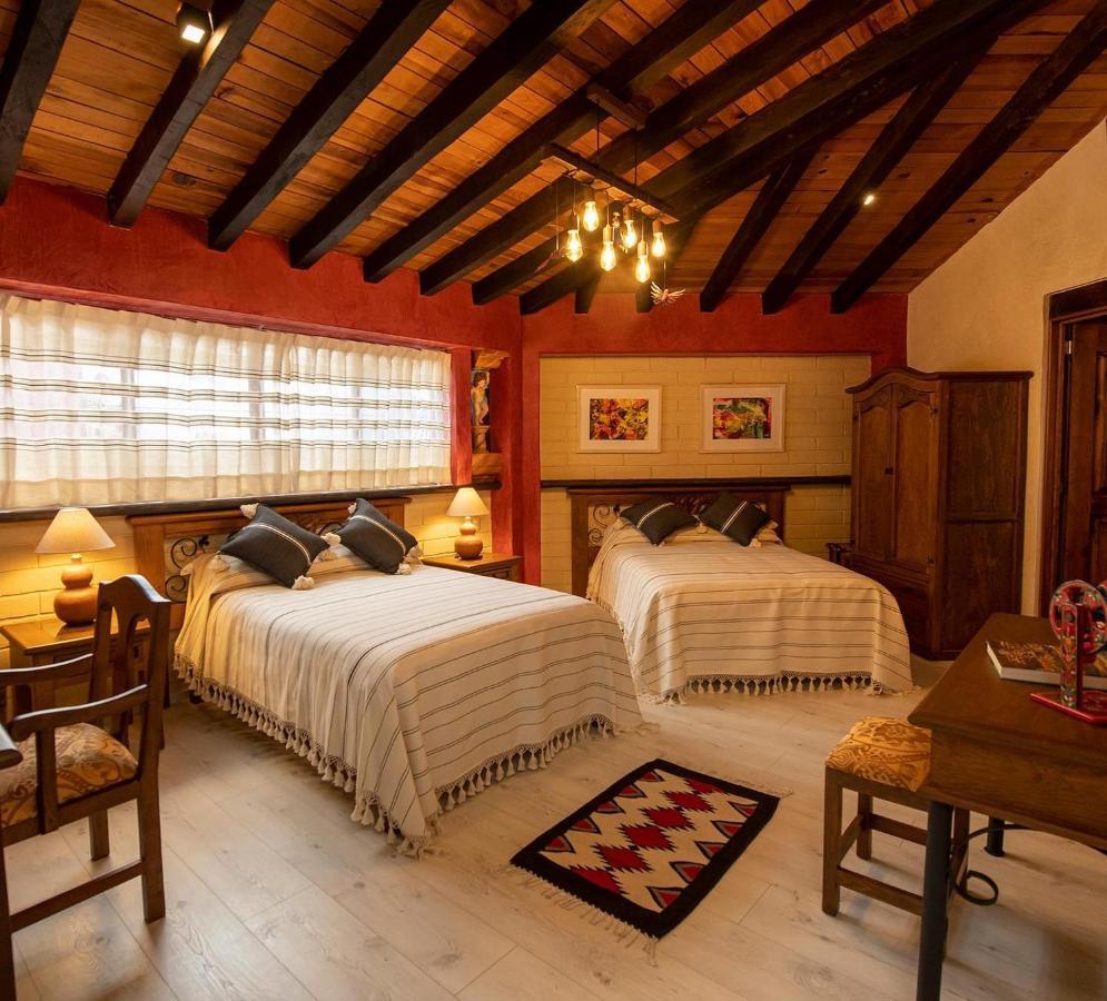 La Casona Colorada San Felipe Del Agua Hotel Oaxaca ภายนอก รูปภาพ