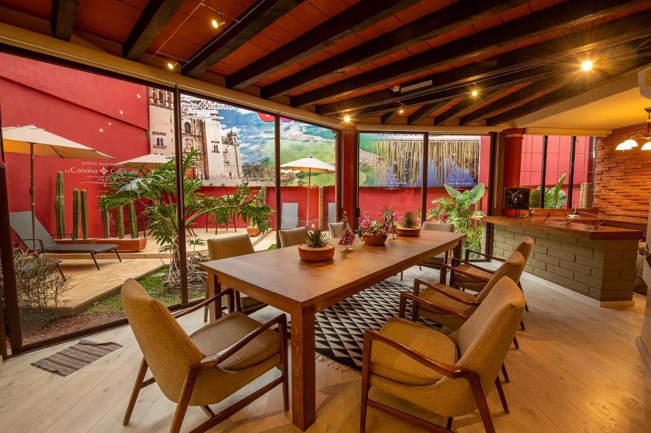 La Casona Colorada San Felipe Del Agua Hotel Oaxaca ภายนอก รูปภาพ