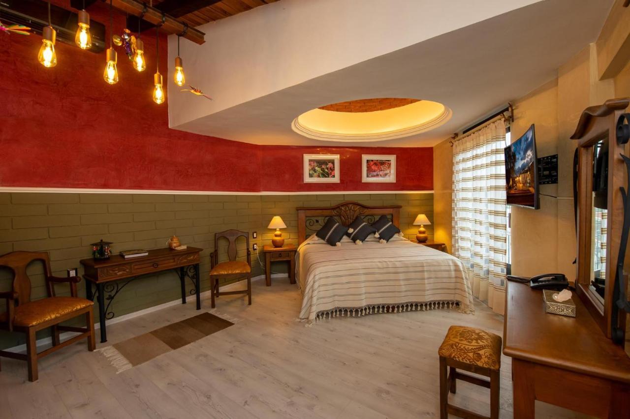 La Casona Colorada San Felipe Del Agua Hotel Oaxaca ภายนอก รูปภาพ